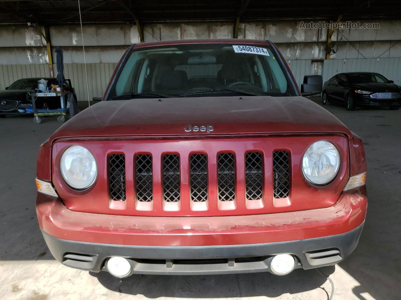 2014 Jeep Patriot Sport Бордовый vin: 1C4NJPBAXED547682