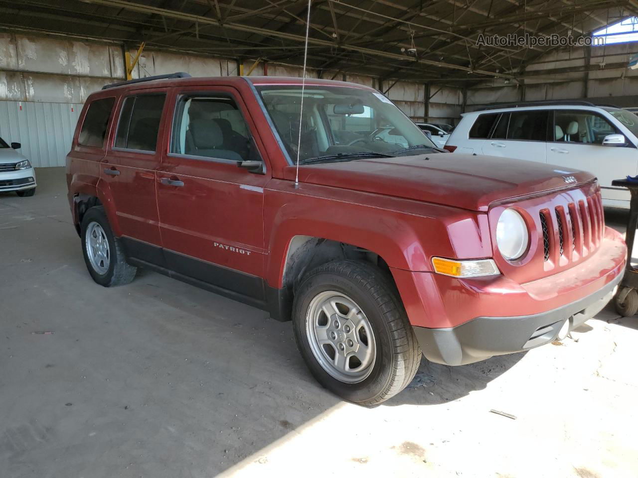 2014 Jeep Patriot Sport Бордовый vin: 1C4NJPBAXED547682