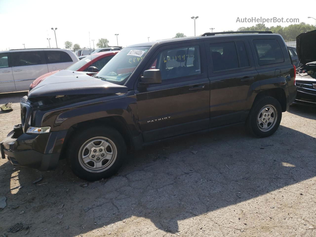 2014 Jeep Patriot Sport Черный vin: 1C4NJPBAXED585218