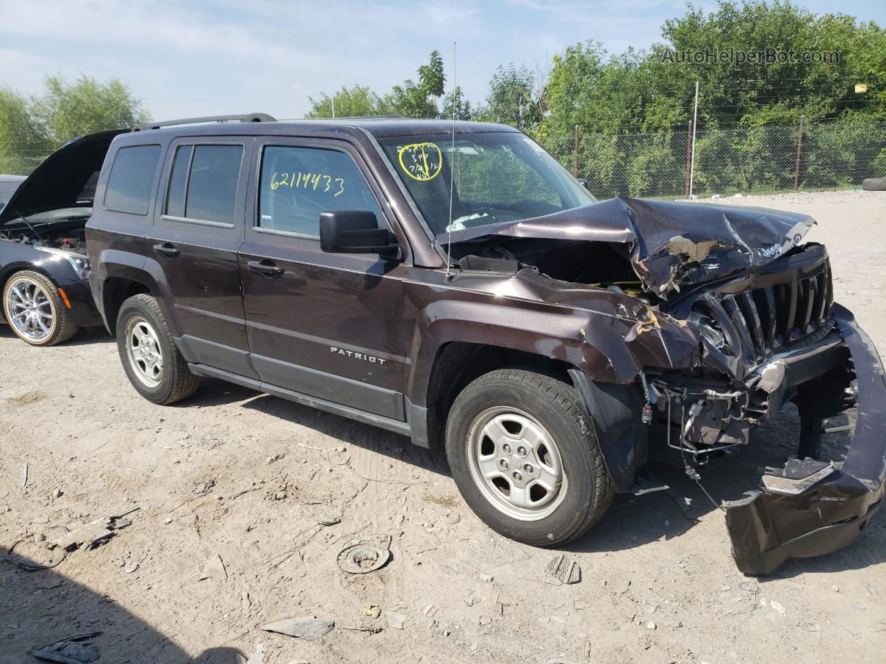 2014 Jeep Patriot Sport Black vin: 1C4NJPBAXED585218