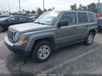 2014 Jeep Patriot Sport Gray vin: 1C4NJPBAXED596512