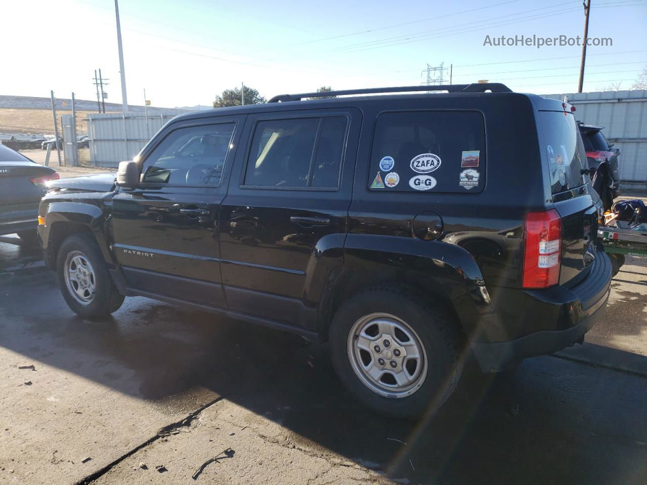 2014 Jeep Patriot Sport Black vin: 1C4NJPBAXED642680