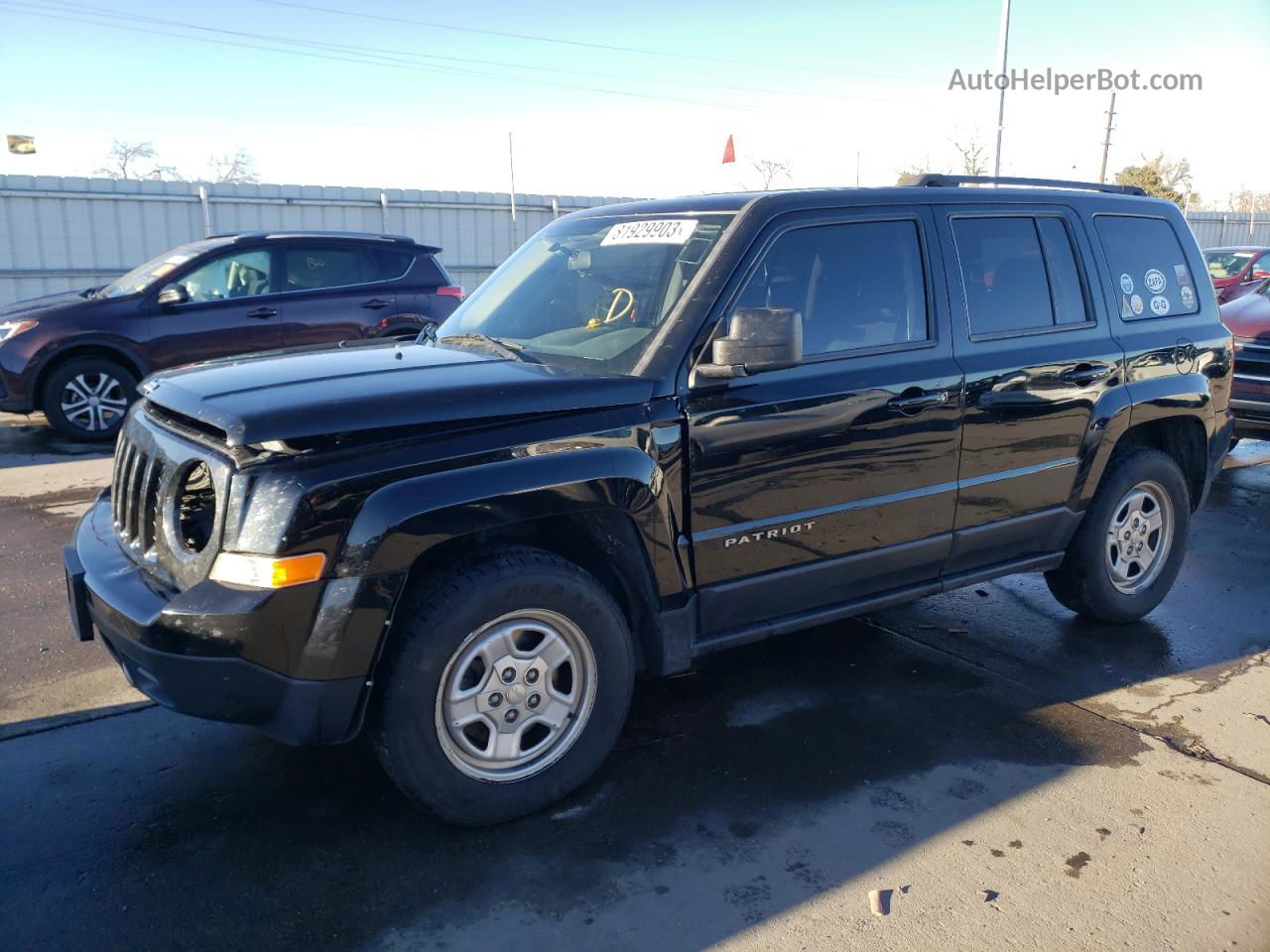 2014 Jeep Patriot Sport Black vin: 1C4NJPBAXED642680