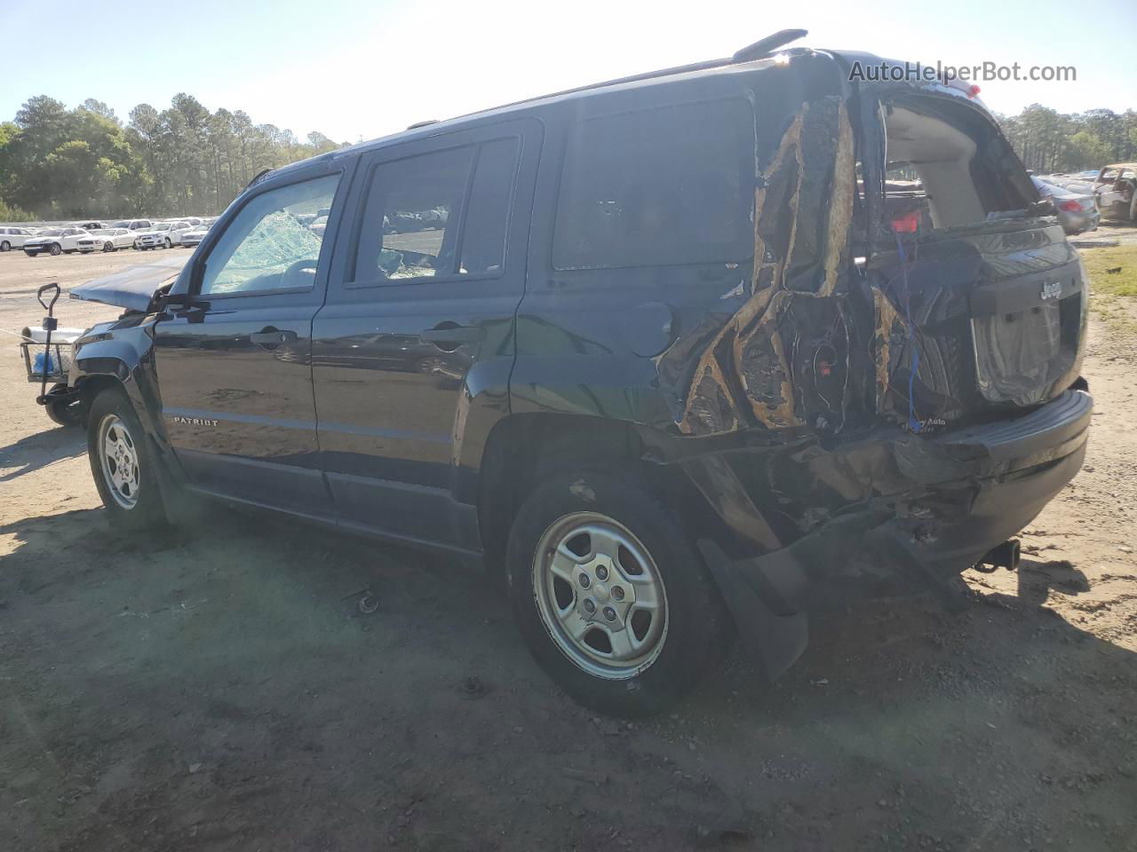 2014 Jeep Patriot Sport Black vin: 1C4NJPBAXED660614