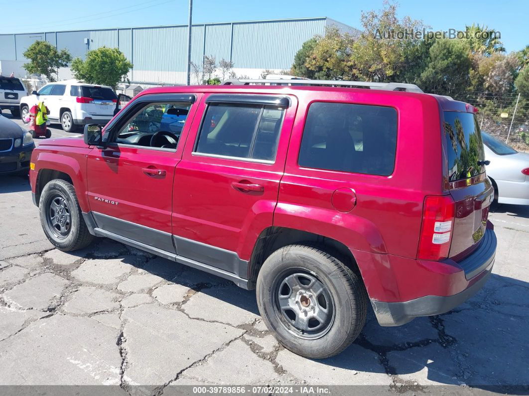 2014 Jeep Patriot Sport Красный vin: 1C4NJPBAXED774516