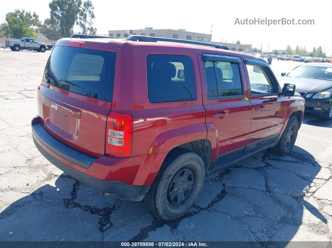 2014 Jeep Patriot Sport Красный vin: 1C4NJPBAXED774516