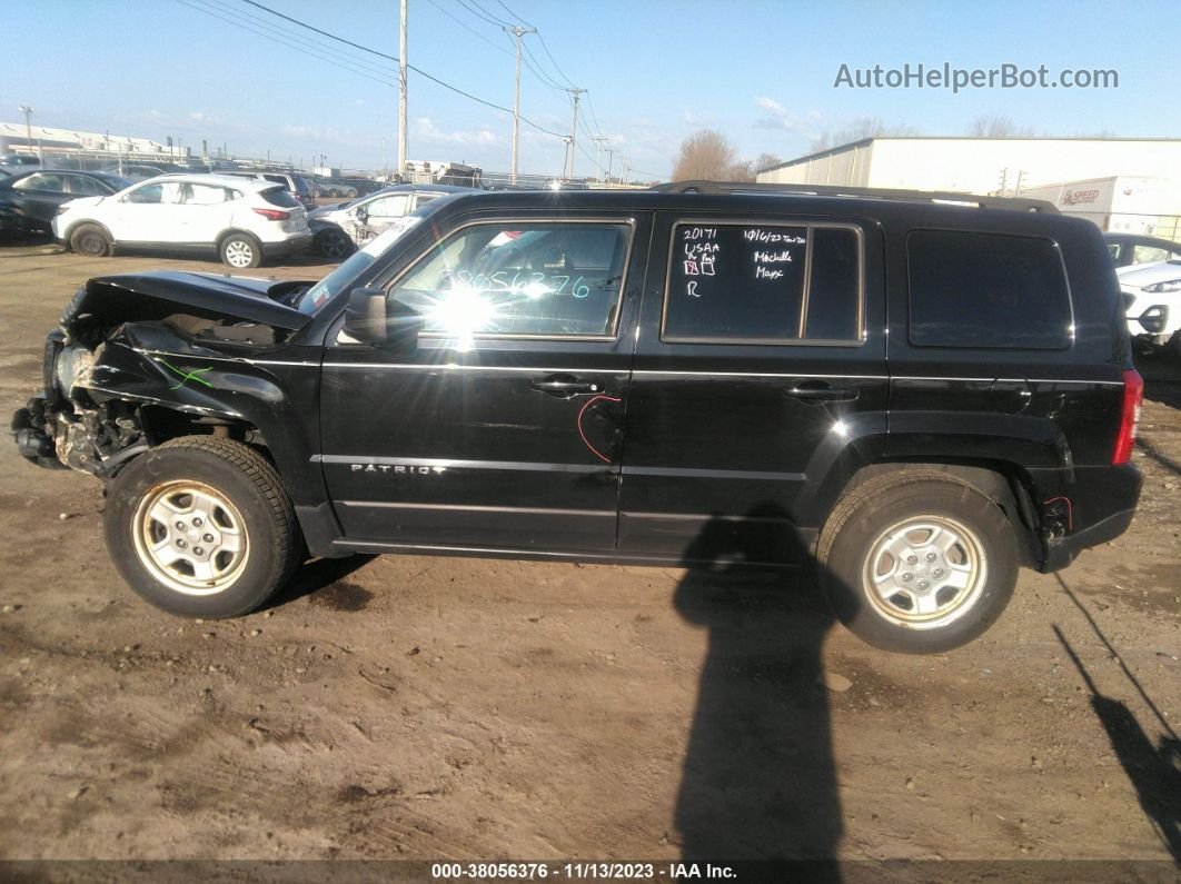 2016 Jeep Patriot Sport Black vin: 1C4NJPBAXGD548138