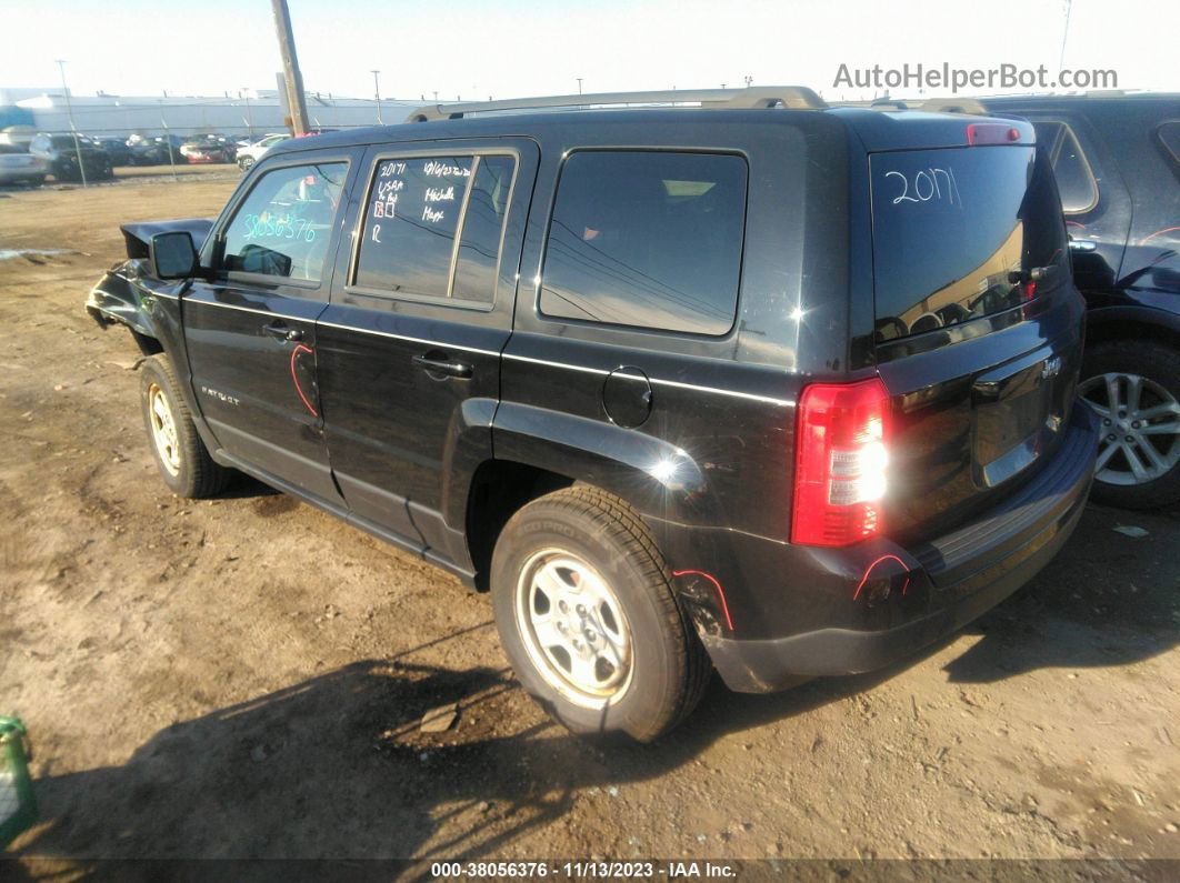 2016 Jeep Patriot Sport Black vin: 1C4NJPBAXGD548138