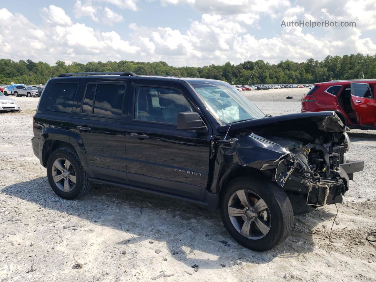 2016 Jeep Patriot Sport Черный vin: 1C4NJPBAXGD777161