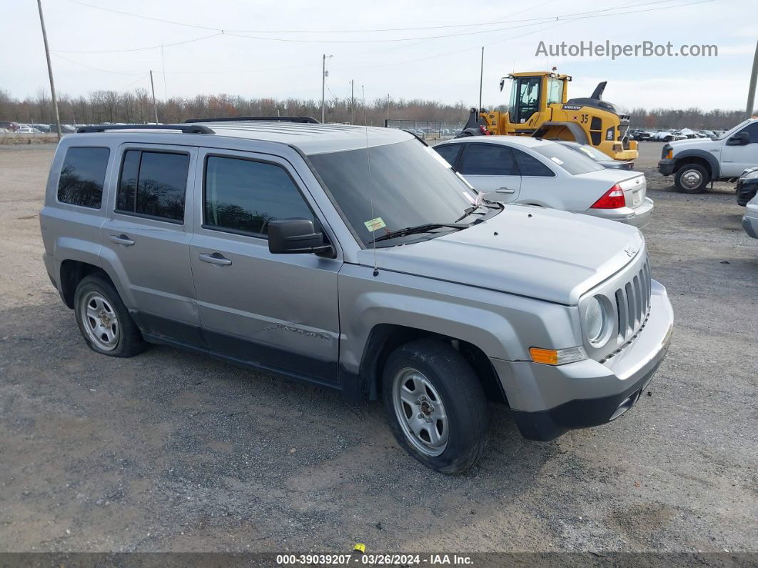 2016 Jeep Patriot Sport Gray vin: 1C4NJPBAXGD812507