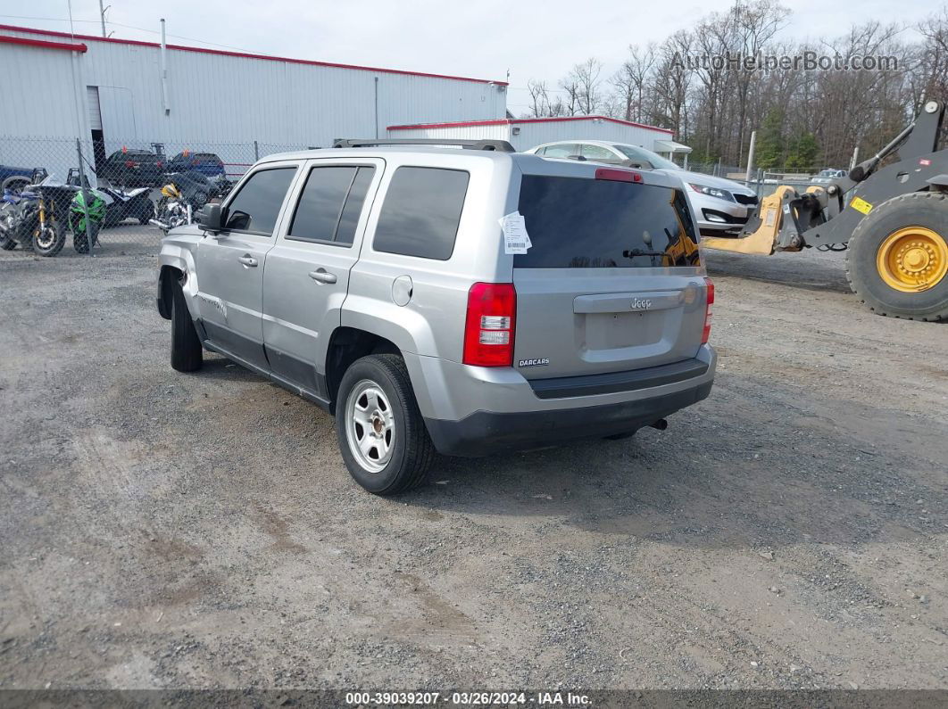 2016 Jeep Patriot Sport Gray vin: 1C4NJPBAXGD812507