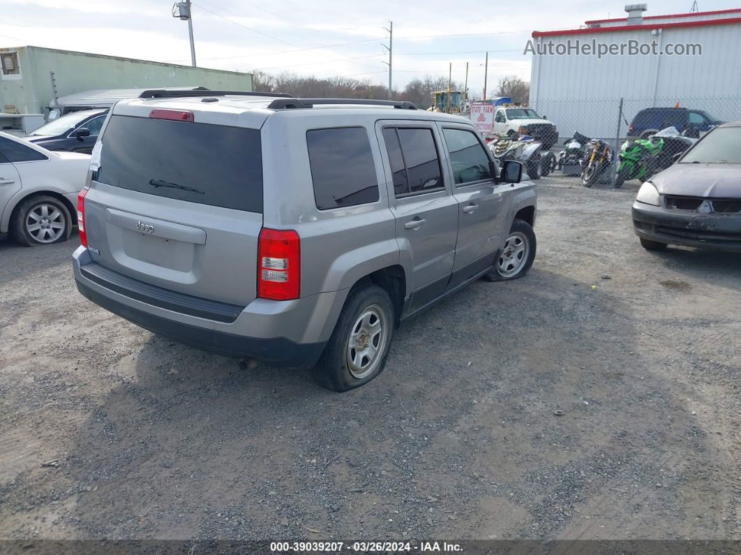 2016 Jeep Patriot Sport Серый vin: 1C4NJPBAXGD812507