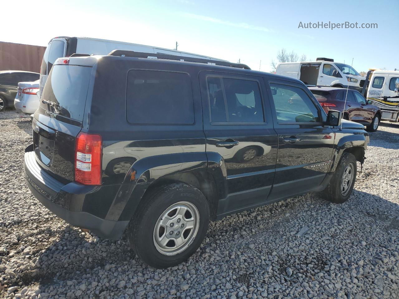 2012 Jeep Patriot Sport Black vin: 1C4NJPBB0CD634884