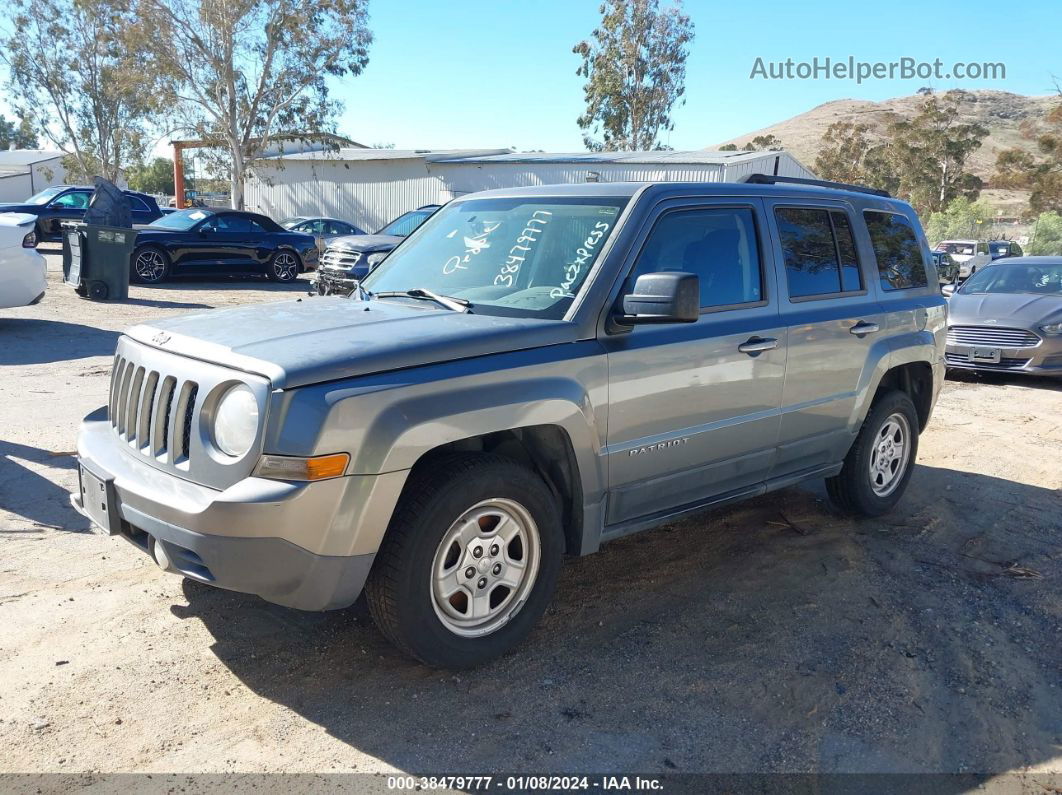 2012 Jeep Patriot Sport Gray vin: 1C4NJPBB0CD661244