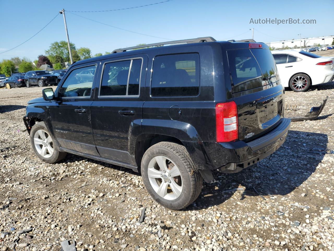 2016 Jeep Patriot Sport Черный vin: 1C4NJPBB0GD543748