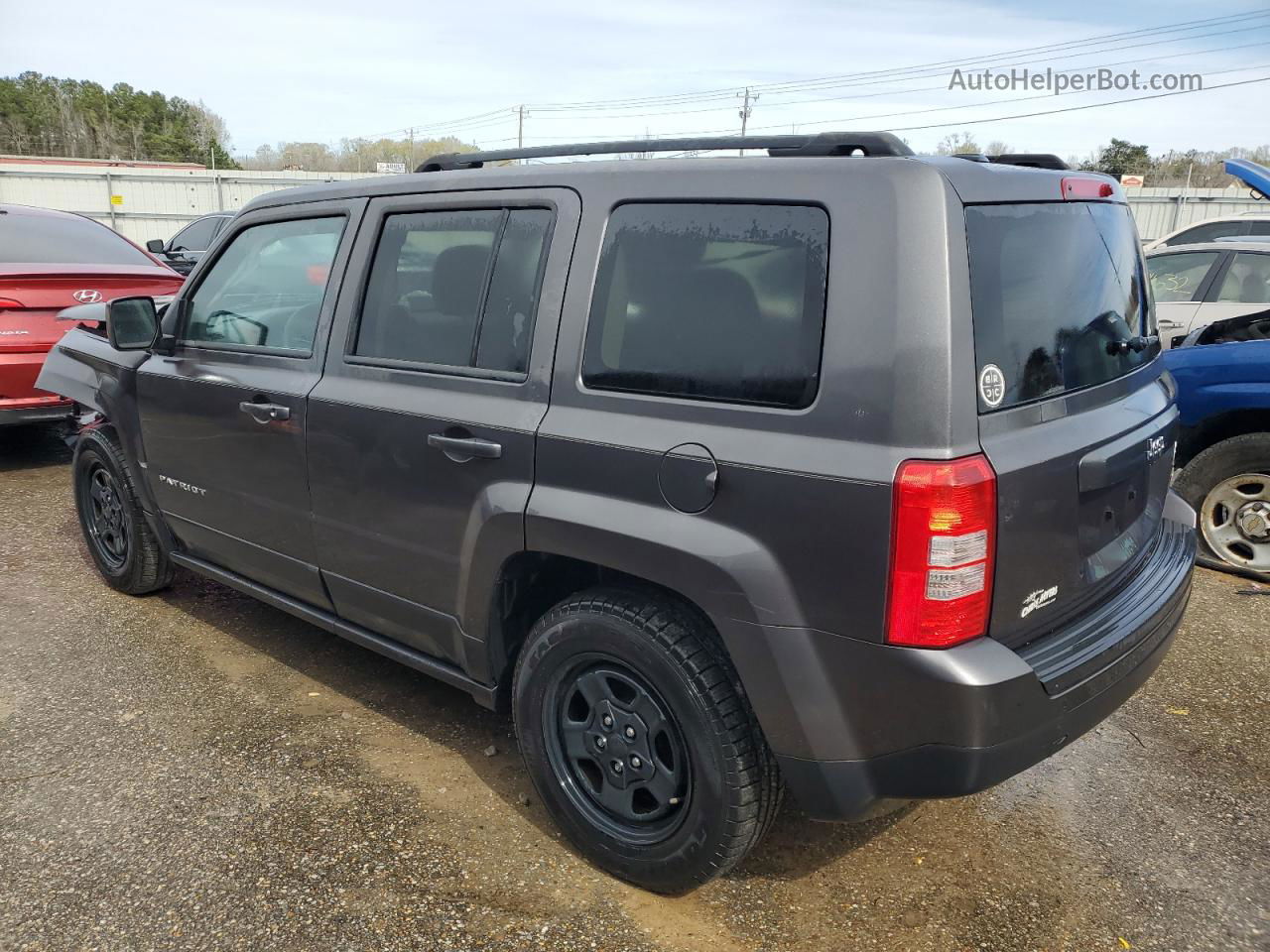 2016 Jeep Patriot Sport Угольный vin: 1C4NJPBB0GD787139