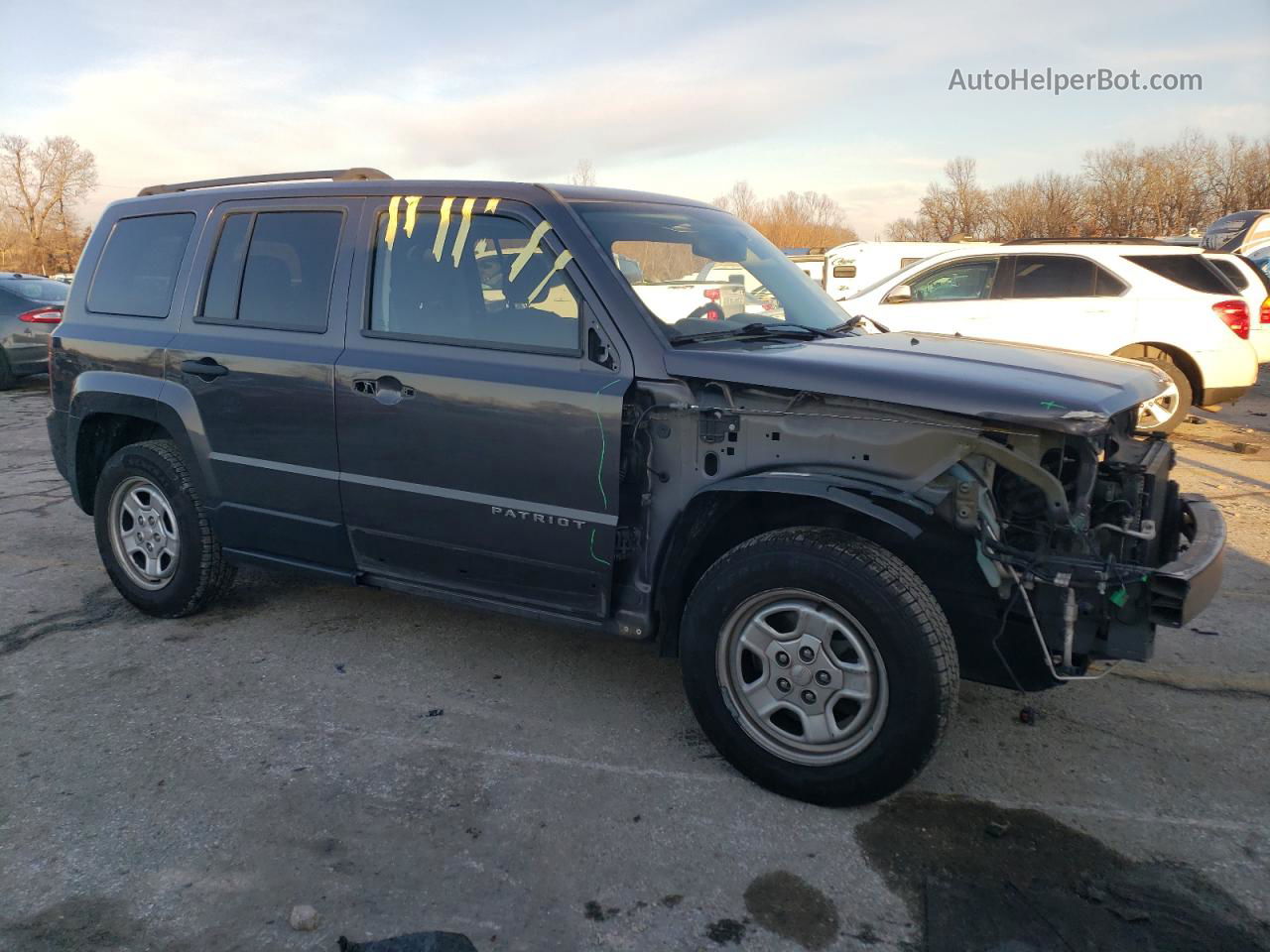 2016 Jeep Patriot Sport Черный vin: 1C4NJPBB1GD562194