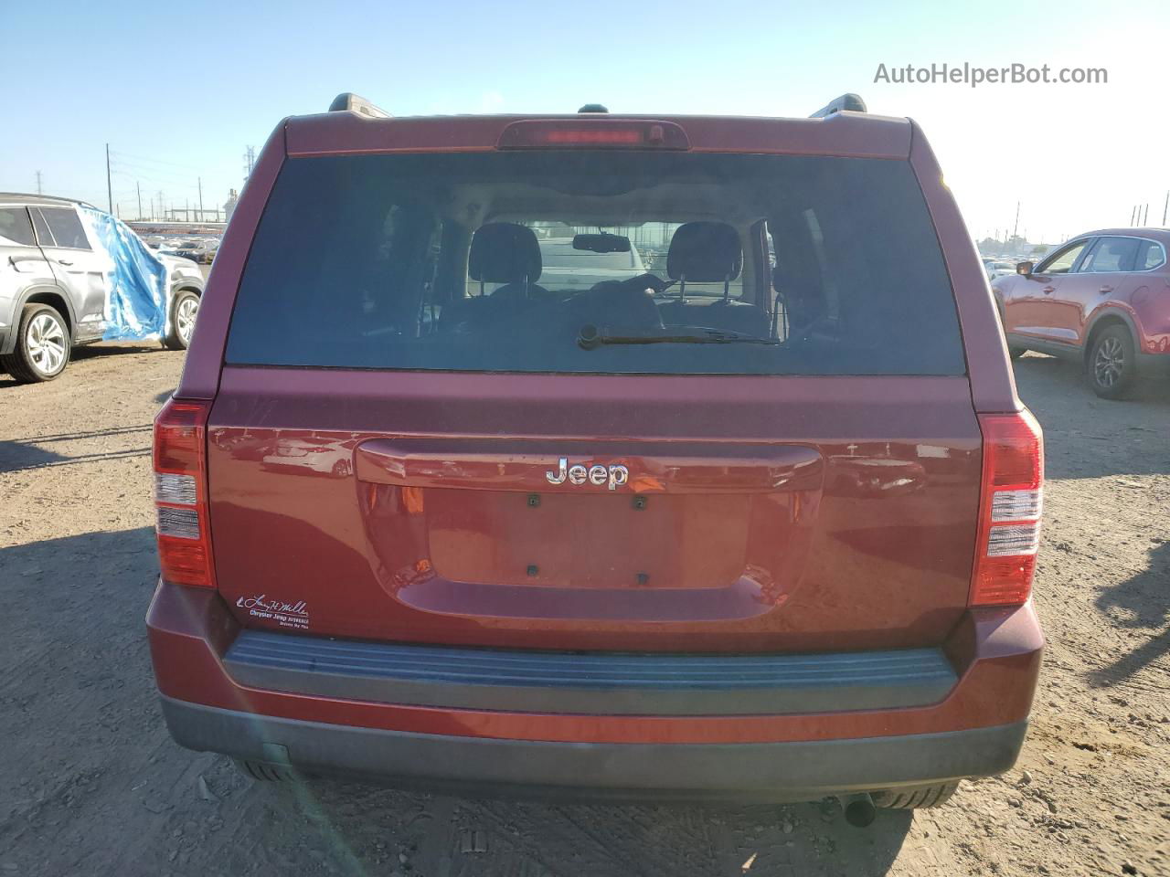 2016 Jeep Patriot Sport Red vin: 1C4NJPBB1GD569940