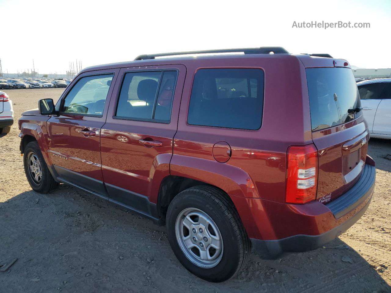 2016 Jeep Patriot Sport Red vin: 1C4NJPBB1GD569940