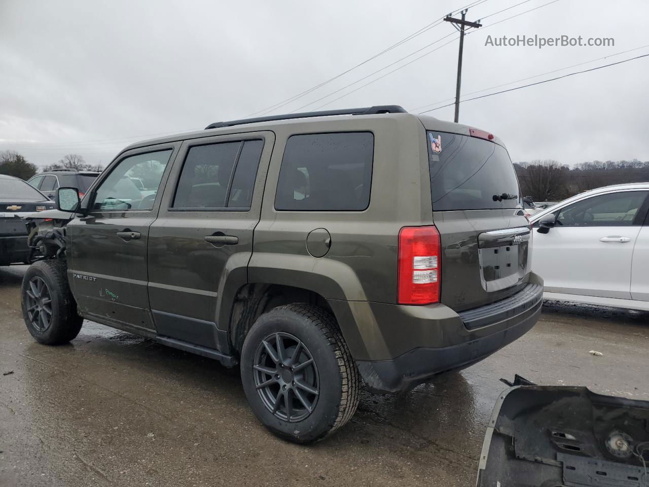 2016 Jeep Patriot Sport Серый vin: 1C4NJPBB1GD602628