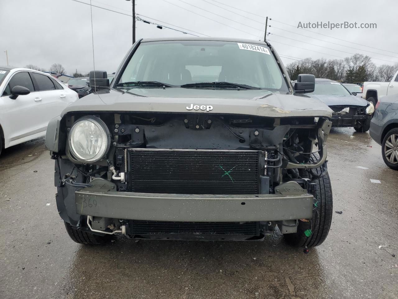 2016 Jeep Patriot Sport Серый vin: 1C4NJPBB1GD602628