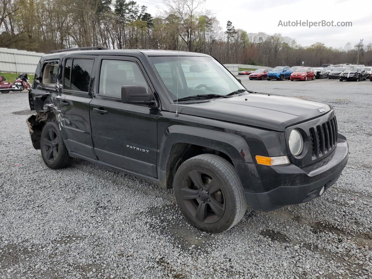 2016 Jeep Patriot Sport Черный vin: 1C4NJPBB1GD683761