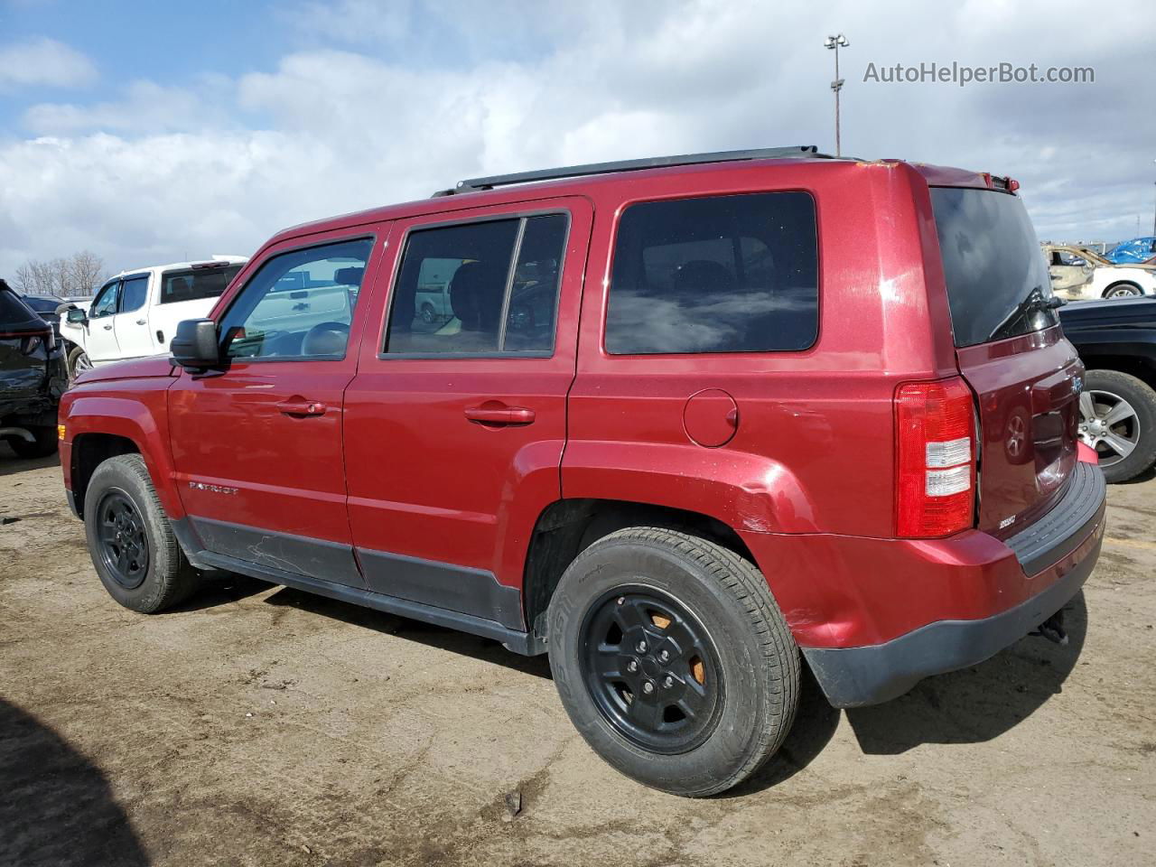 2016 Jeep Patriot Sport Красный vin: 1C4NJPBB1GD738614