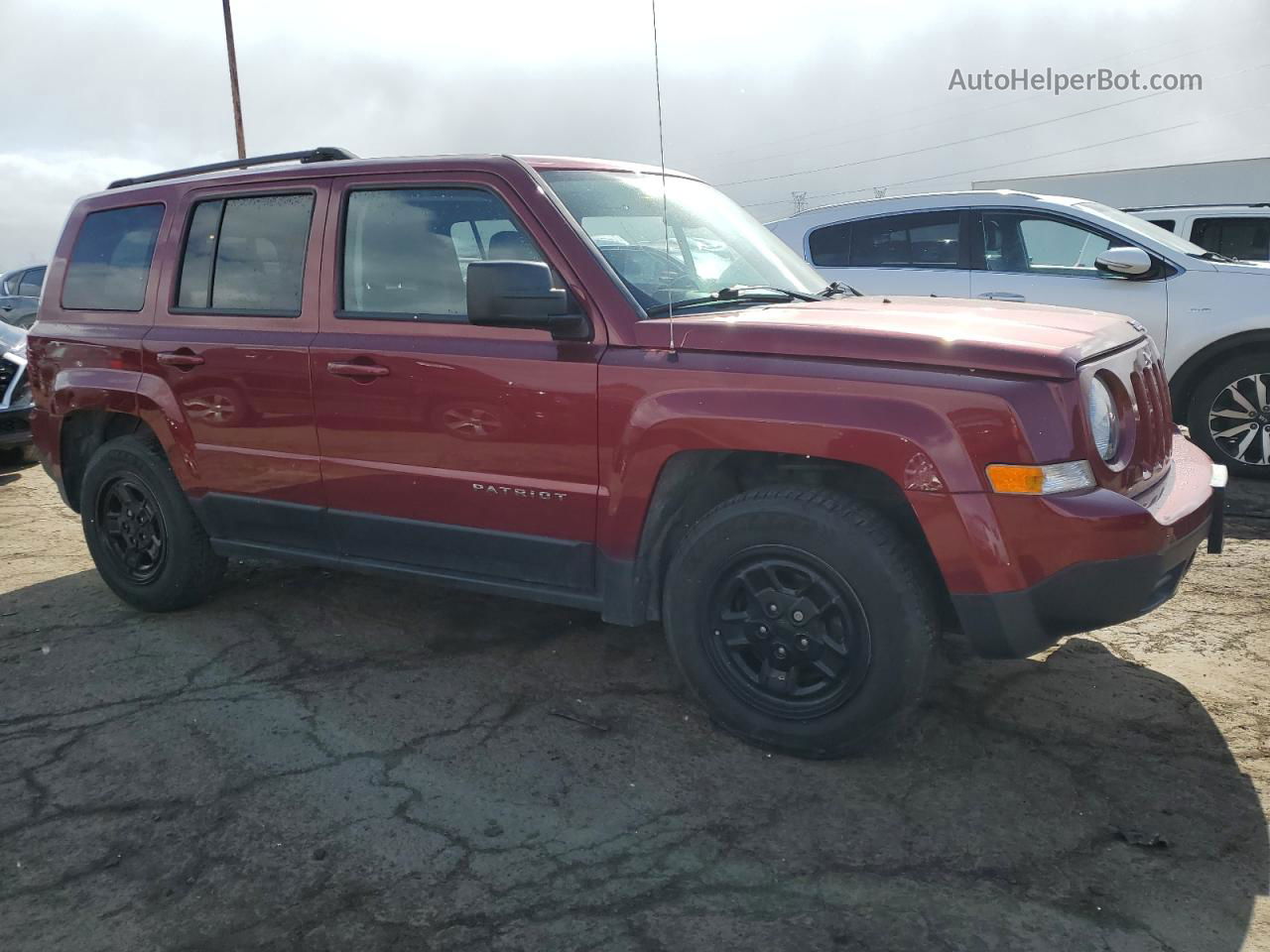 2016 Jeep Patriot Sport Красный vin: 1C4NJPBB1GD738614