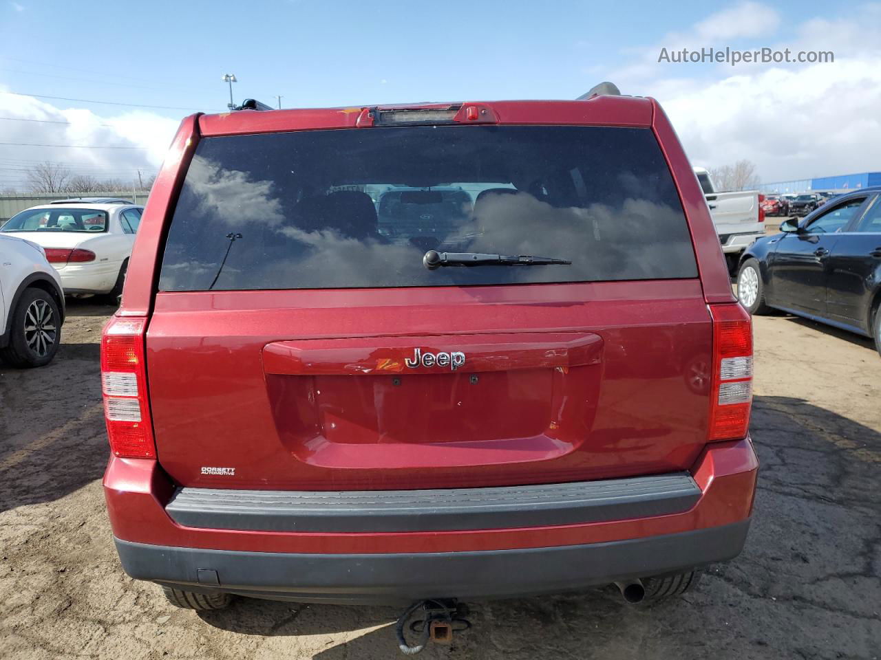 2016 Jeep Patriot Sport Red vin: 1C4NJPBB1GD738614