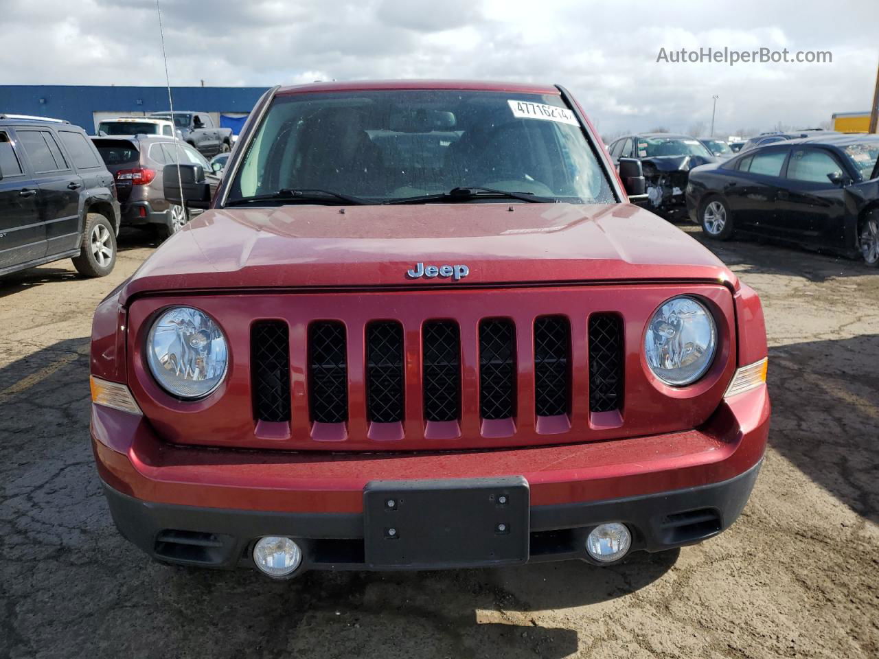 2016 Jeep Patriot Sport Красный vin: 1C4NJPBB1GD738614