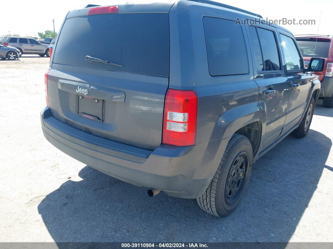 2016 Jeep Patriot Sport Gray vin: 1C4NJPBB1GD761987