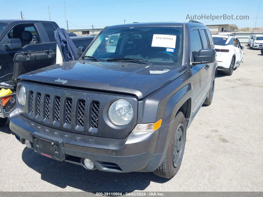 2016 Jeep Patriot Sport Серый vin: 1C4NJPBB1GD761987