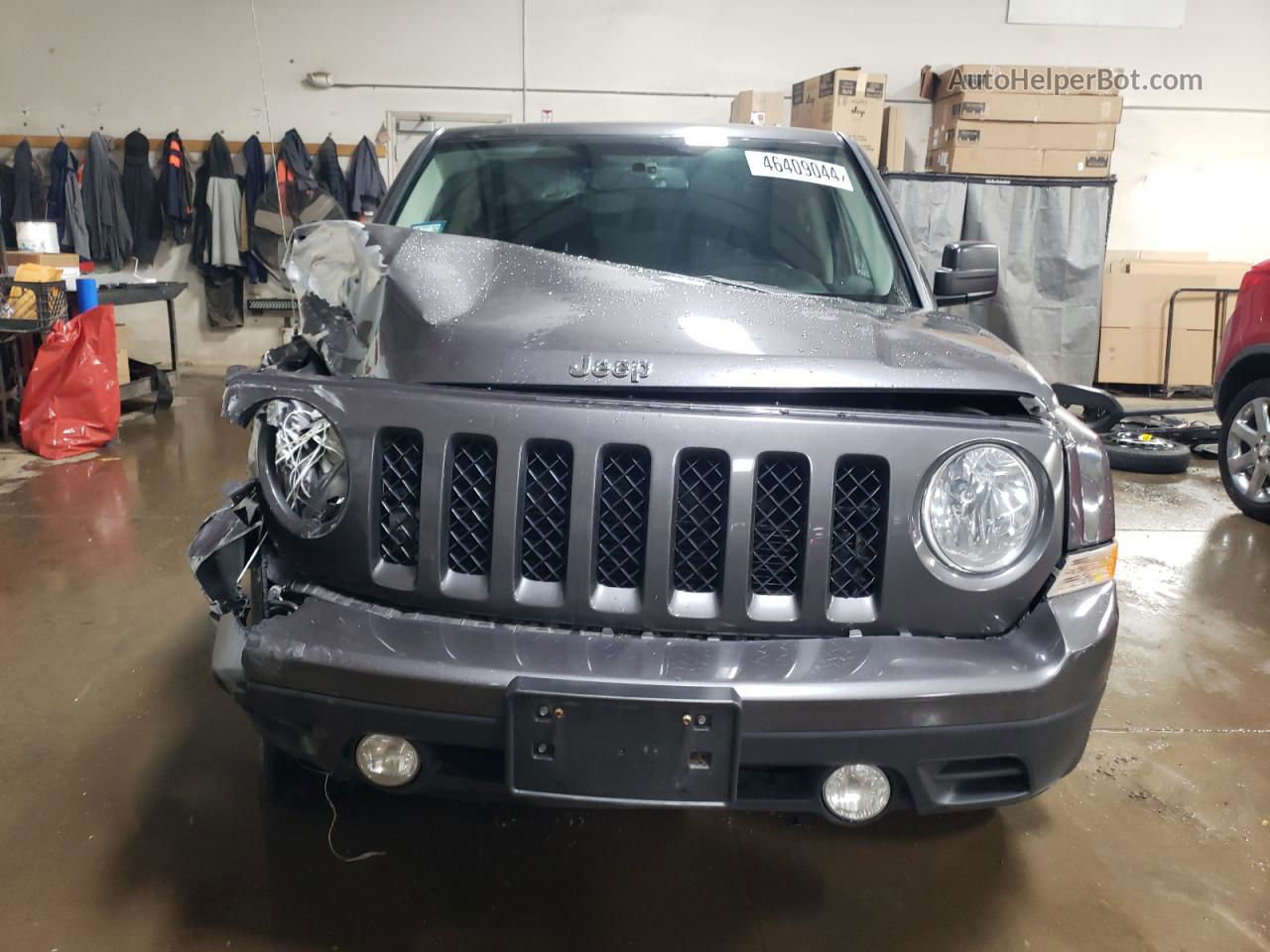 2016 Jeep Patriot Sport Серый vin: 1C4NJPBB1GD777798