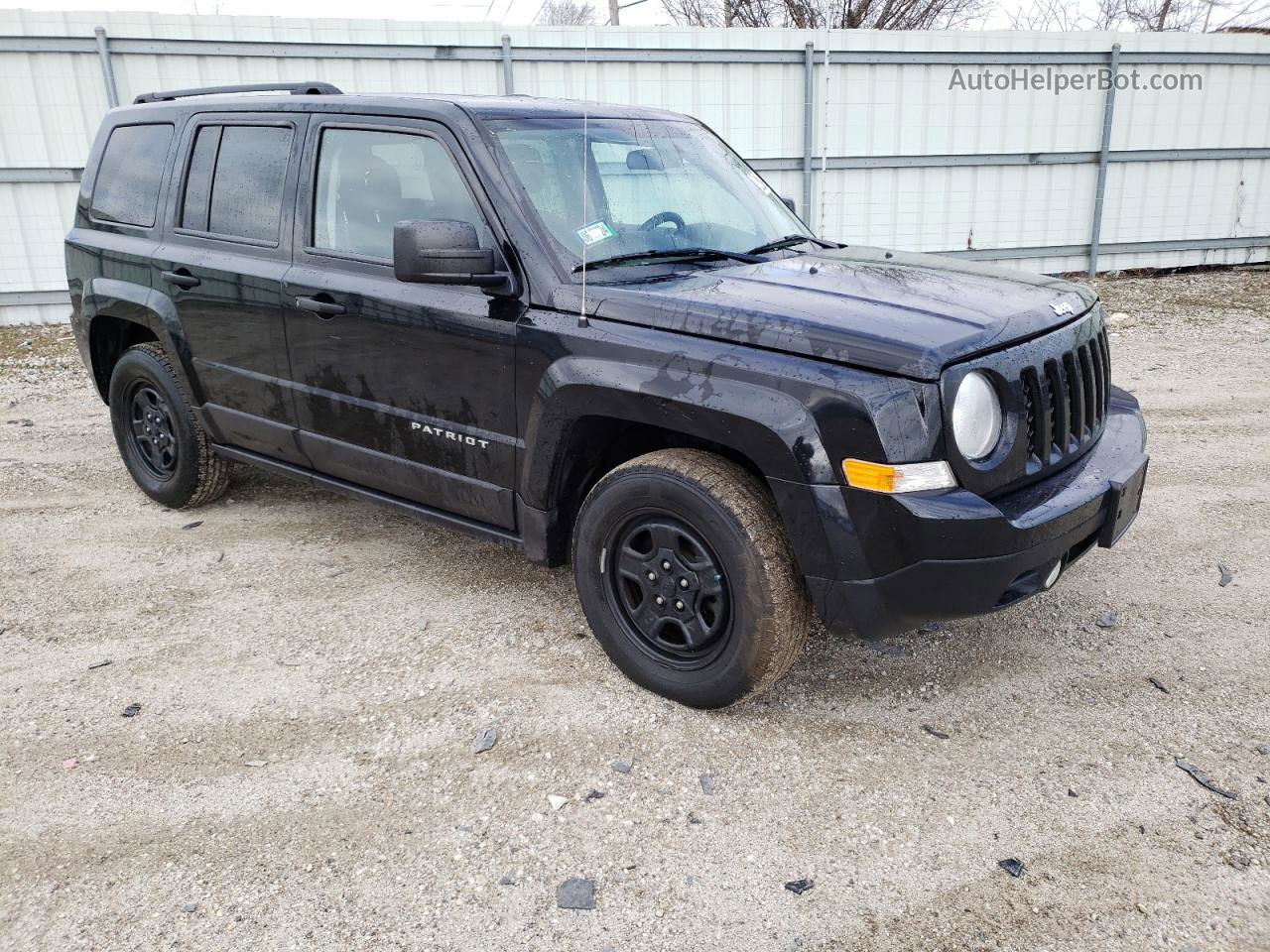 2014 Jeep Patriot Sport Черный vin: 1C4NJPBB2ED827671