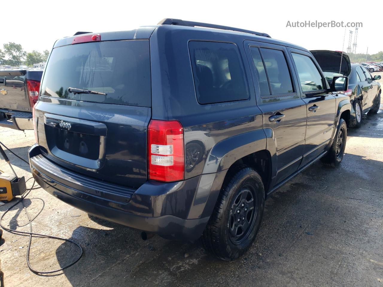 2014 Jeep Patriot Sport Blue vin: 1C4NJPBB2ED911554