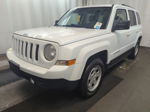 2016 Jeep Patriot Sport White vin: 1C4NJPBB2GD527390