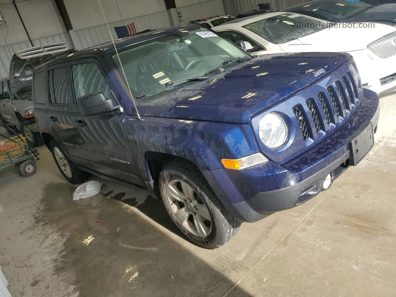 2016 Jeep Patriot Sport Черный vin: 1C4NJPBB2GD749220