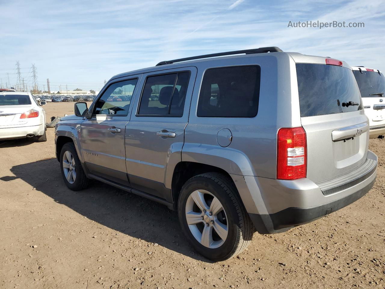 2016 Jeep Patriot Sport Silver vin: 1C4NJPBB2GD777583