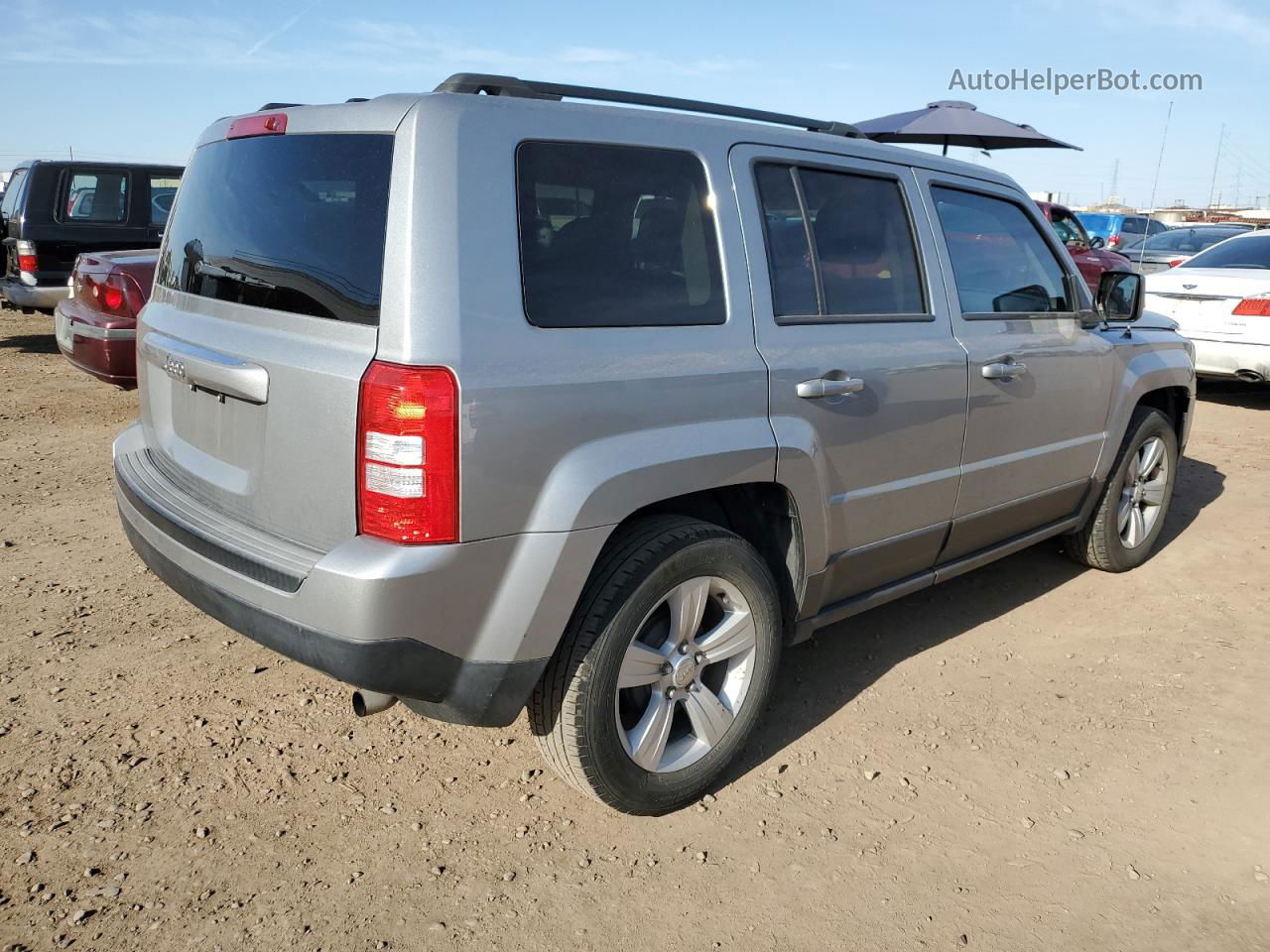 2016 Jeep Patriot Sport Silver vin: 1C4NJPBB2GD777583