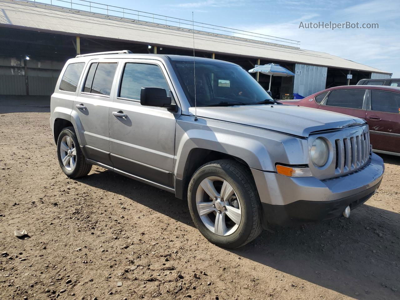 2016 Jeep Patriot Sport Silver vin: 1C4NJPBB2GD777583