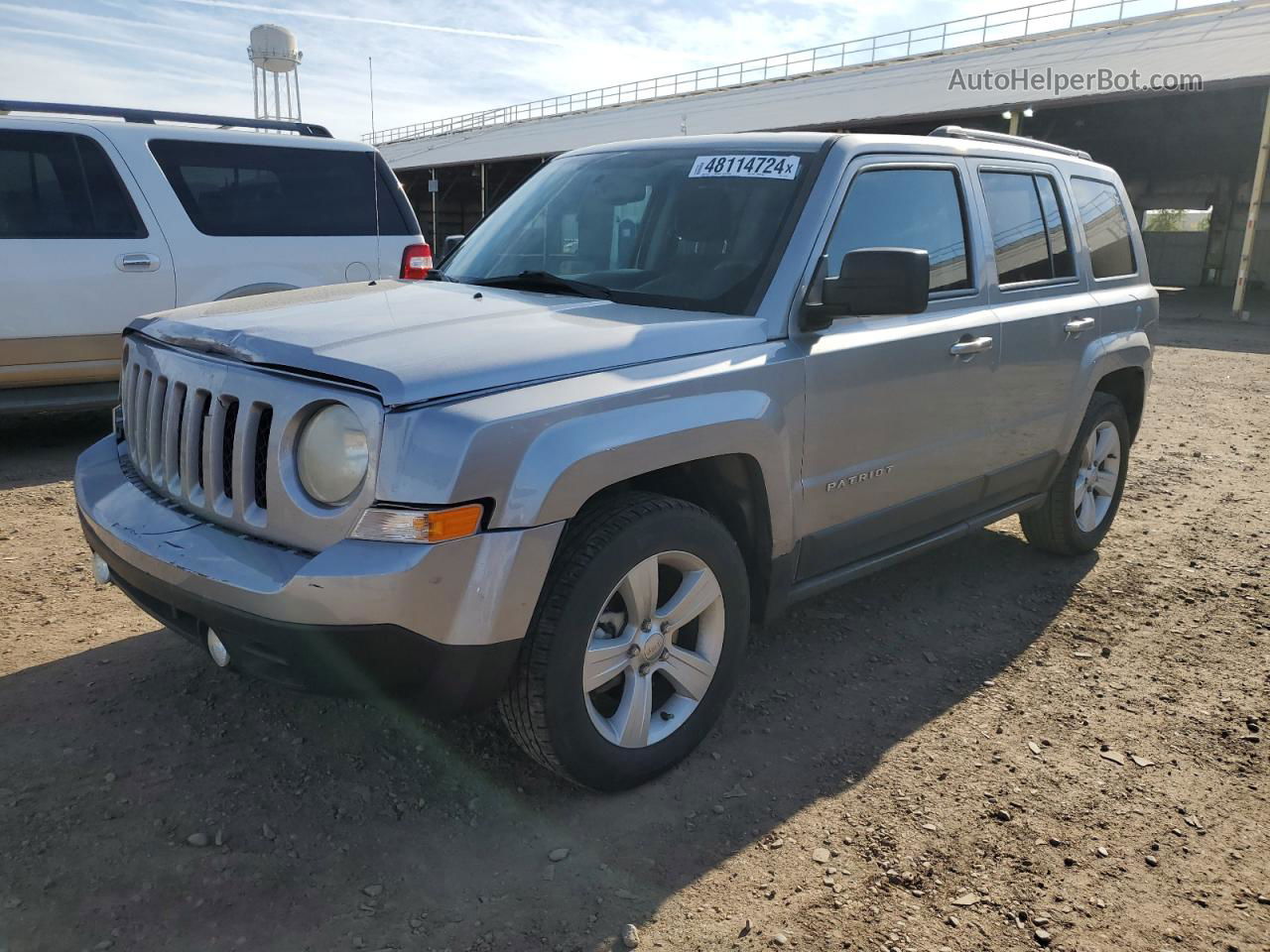 2016 Jeep Patriot Sport Silver vin: 1C4NJPBB2GD777583