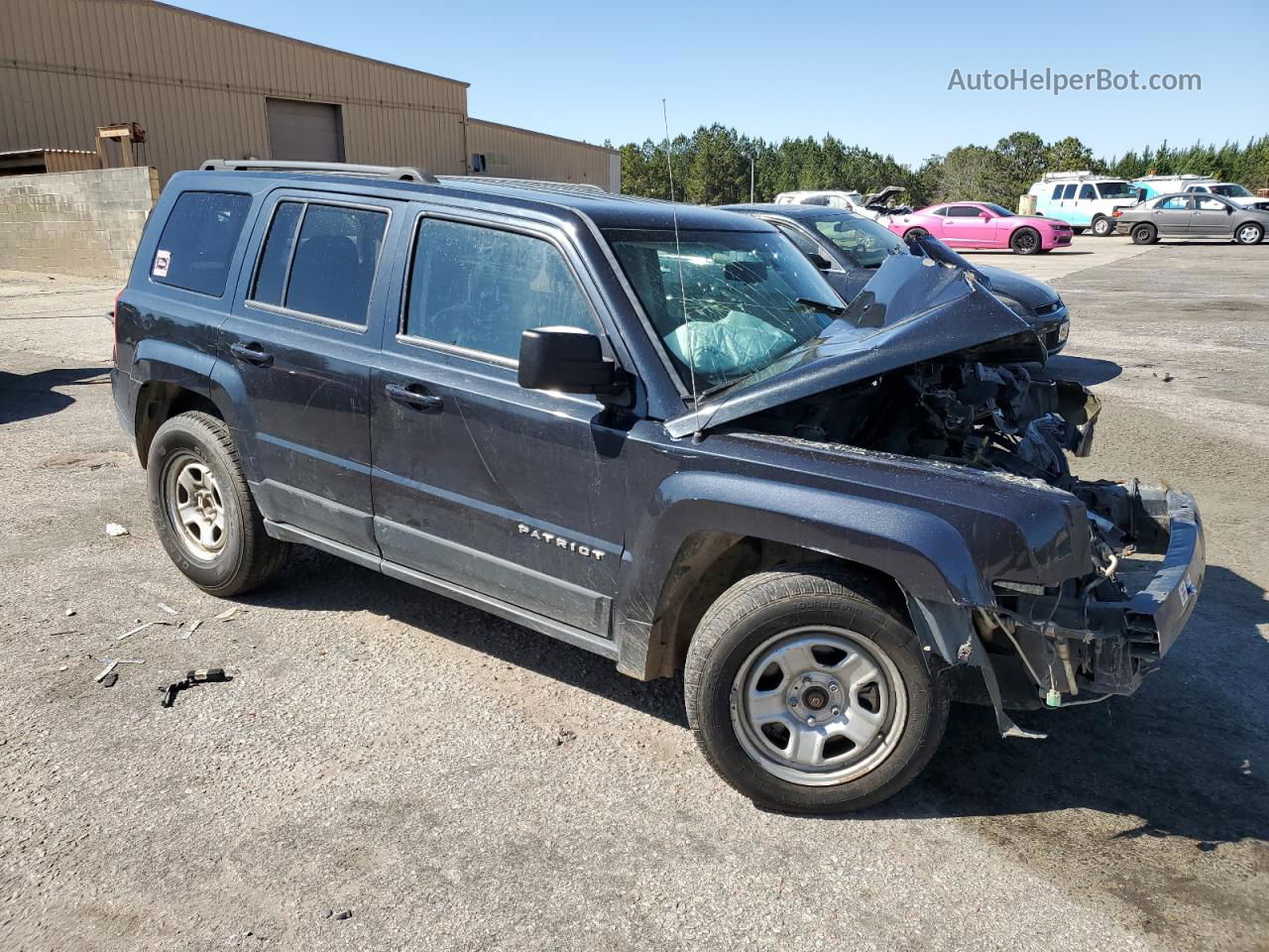 2014 Jeep Patriot Sport Black vin: 1C4NJPBB3ED889385