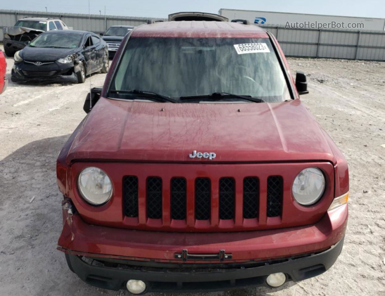 2014 Jeep Patriot Sport Red vin: 1C4NJPBB3ED911448