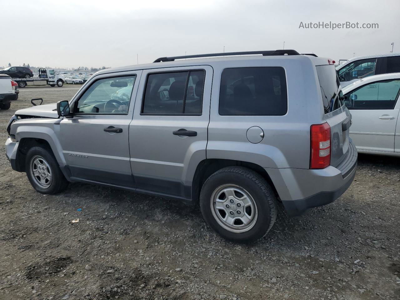 2016 Jeep Patriot Sport Silver vin: 1C4NJPBB3GD741384