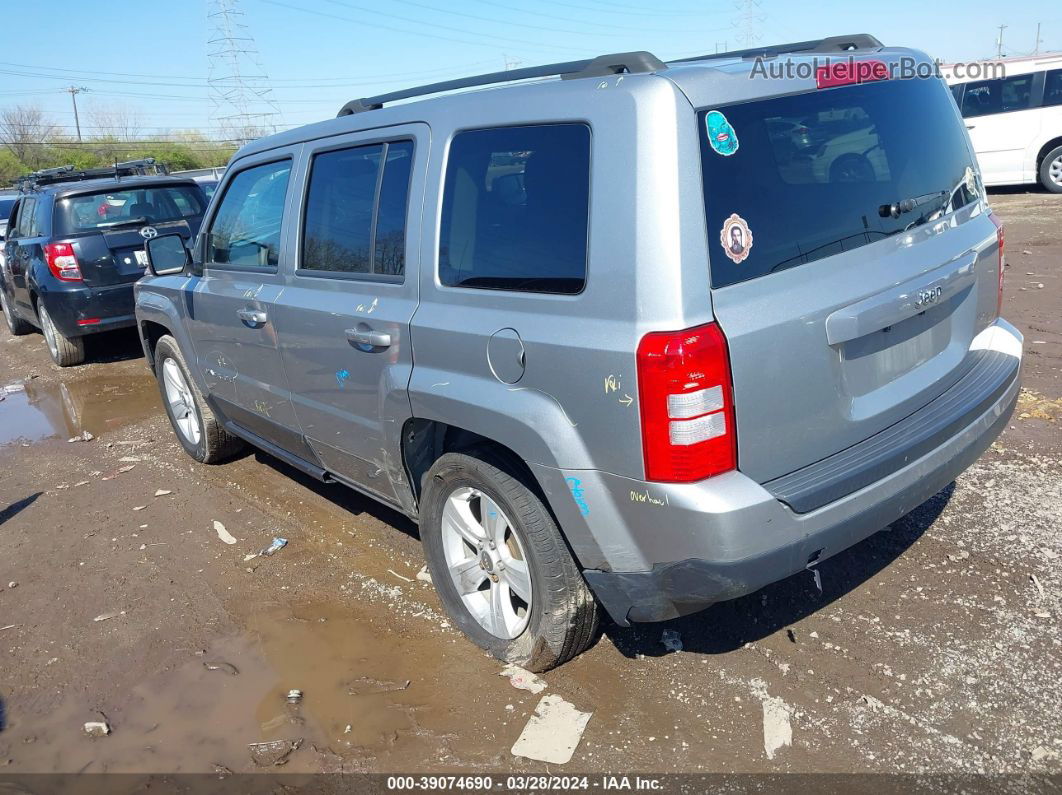 2016 Jeep Patriot Sport Silver vin: 1C4NJPBB3GD777060