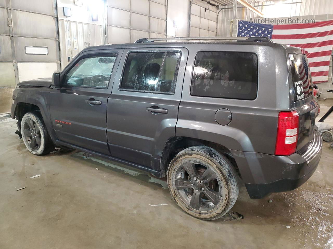 2016 Jeep Patriot Sport Gray vin: 1C4NJPBB3GD790813