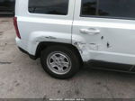 2016 Jeep Patriot Sport White vin: 1C4NJPBB3GD810221