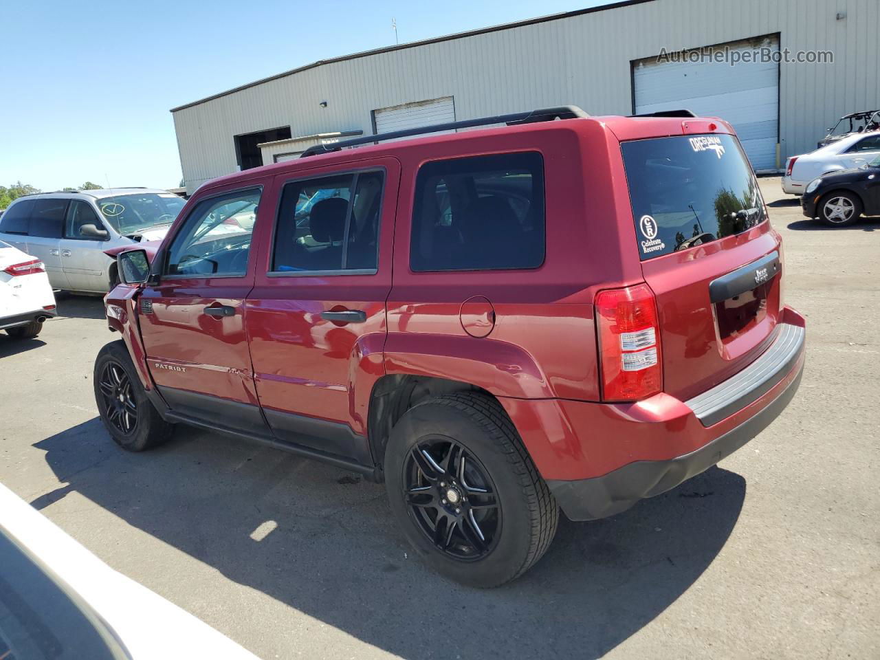 2014 Jeep Patriot Sport Burgundy vin: 1C4NJPBB4ED604208