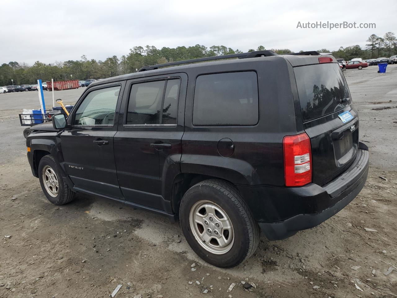 2014 Jeep Patriot Sport Черный vin: 1C4NJPBB4ED671231