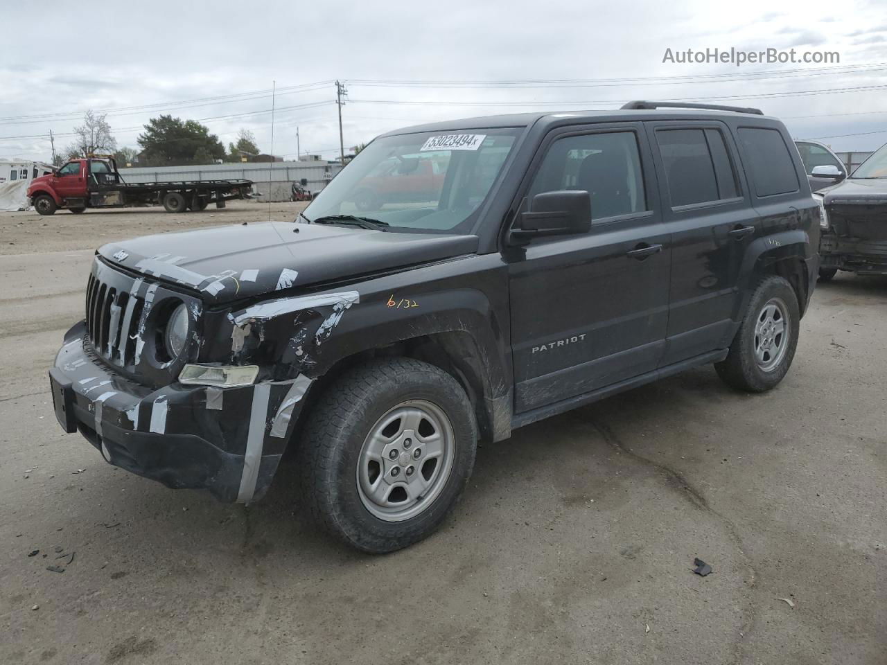 2014 Jeep Patriot Sport Black vin: 1C4NJPBB4ED850451